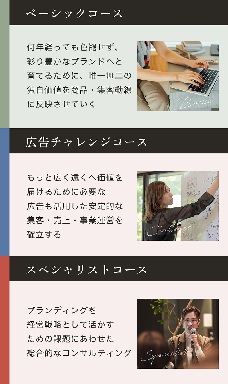 ナチュラル・ブランディングAllinONE選べるコース