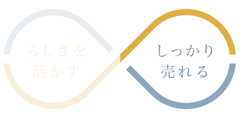 しっかり売れる